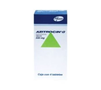 Azitrocin G 500 mg Azitromicina 4 ud Tabletas