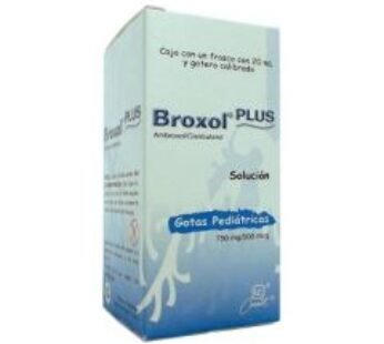 Broxol Plus Ambroxol + Clenbuterol 20 ml Gotas