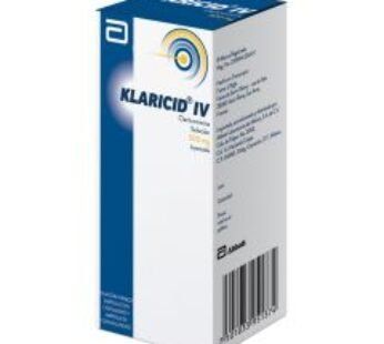 Klaricid Iv 500 mg Claritromicina 30 ml Frasco Ampula