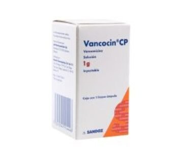 Vancocin Cp 1 g Vancomicina 1 ud Frasco Ampula