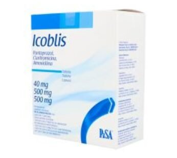 Icoblis Amoxicilina + Claritromicina + Pantoprazol 1 ud Kit