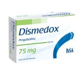 Dismedox 75 mg Pregabalina 28 ud Cápsulas