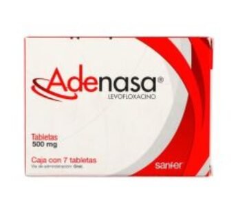 Adenasa 500 mg Levofloxacino 7 ud Tabletas