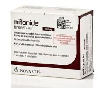 Miflonide Breezhaler 400 mcg Budesonida 60 ud Cápsulas