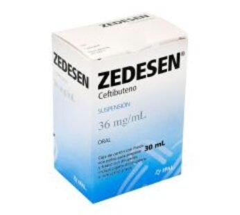 Zedesen 36 mg Ceftibuteno/ml Suspensión 30 ml