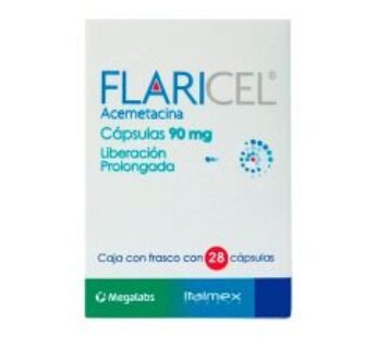Flaricel 90 mg Acemetacina 28 ud Cápsulas