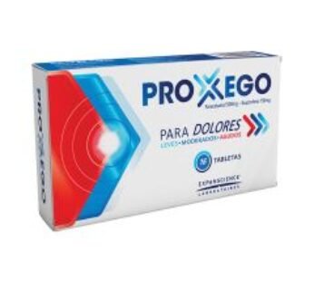 Proxego 500 mg / 150 mg Ibuprofeno + Paracetamol 16 ud Tabletas