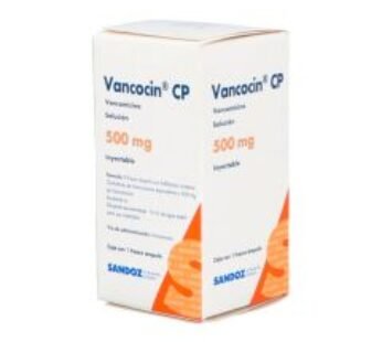 Vancocin Cp 500 mg Vancomicina 1 ud Frasco Ampula