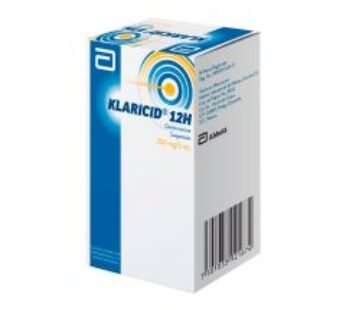 Klaricid 250 mg / 5 ml Claritromicina 60 ml Suspensión
