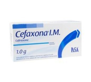 Cefaxona 1 g Ceftriaxona 1 ud Ampolleta