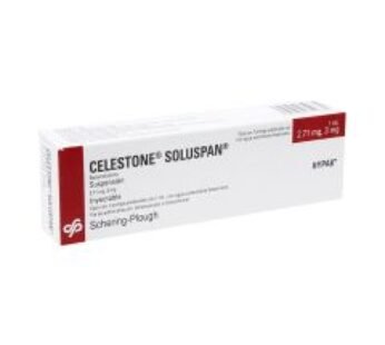 Celestone Soluspan 2.71 mg Acetato de Betametasona/3 mg Fosfato Sódico de Betametasona 1 Jeringa Prellenada