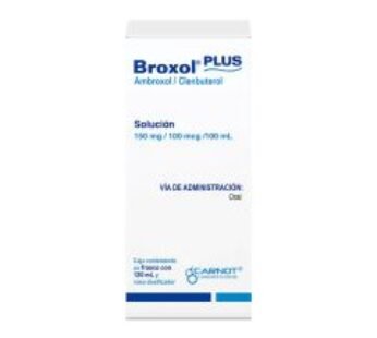 Broxol Plus Ambroxol + Clenbuterol 120 ml Solución