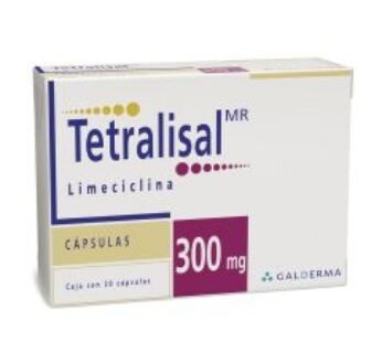 Tetralisal Mr 300 mg Limeciclina 20 Cápsulas