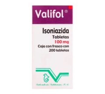 Valifol 100 mg Isoniazida 200 ud Tabletas