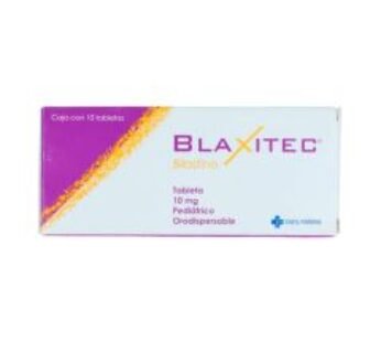 Blaxitec 10 mg Bilastina Pediátrico 10 Tabletas