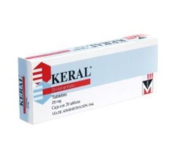 Keral 25 mg Dexketoprofeno 20 ud Tabletas