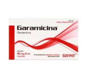 Garamicina 80 mg Gentamicina 2 ml Frasco Ampula