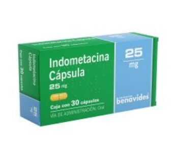 Farmacias Benavides Indometacina 25 mg 30 Cápsulas