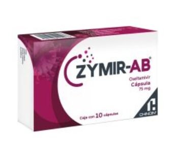 Zymir-AB 75 mg Oseltamivir 10 Cápsulas