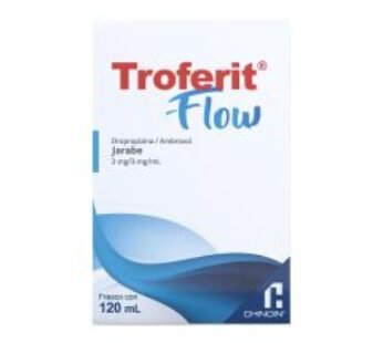 Troferit Flow 3 mg Dropropizina/3 mg Ambroxol/ml 120 ml Jarabe