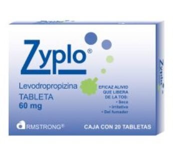 Zyplo 60 mg Levodropropizina 20 Tabletas