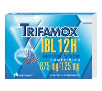 Trifamox-Ibl 875 mg Amoxicilina + Sulbactam 14 ud Comprimidos
