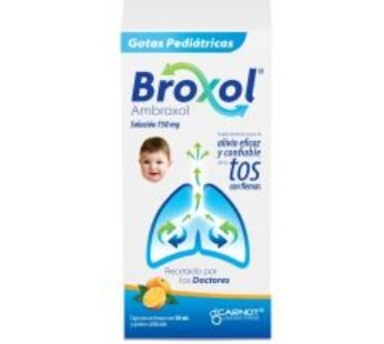 Broxol Pediátrico 750 mg Ambroxol Gotas 30 ml