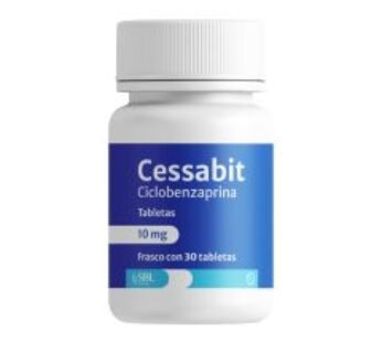 Cessabit 10 mg Ciclobenzaprina 30 Tabletas