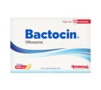 Bactocin 400 mg ofloxacina 12 ud tabletas