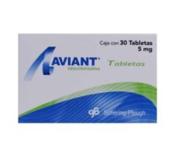 Aviant 5 mg Desloratadina 30 ud Tabletas