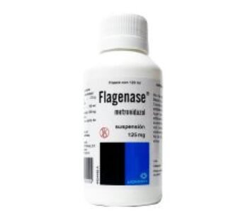 Flagenase 125 mg Metronidazol 120 ml Suspensión
