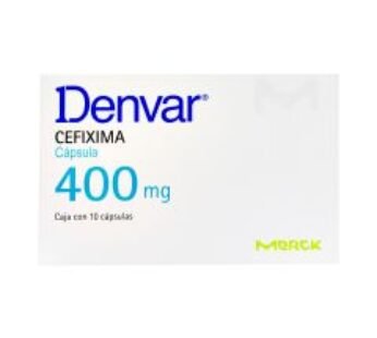 Denvar A 400 mg Cefixima 10 ud Tabletas