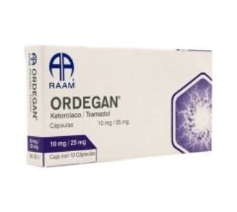 Genérico de Marca 10 mg Ketorolaco/25 mg Tramadol 10 Cápsulas