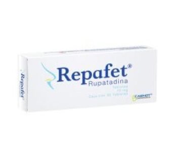 Repafet 10 mg Rupatadina 20 Tabletas