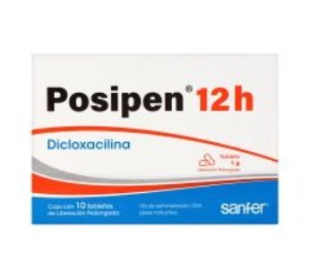 Posipen Dicloxacilina 10 ud Tabletas