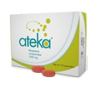 Ateka 1200 mg Mesalazina 16 Comprimidos