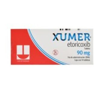 Xumer 90 mg Etoricoxib 14 Tabletas