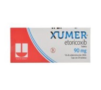 Xumer 90 mg Etoricoxib 28 Tabletas