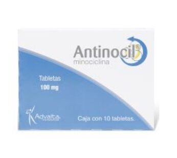 Antinocil 100 mg Minociclina 10 ud Tabletas