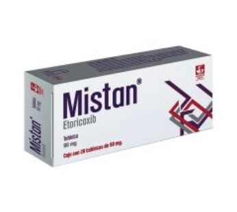 Mistan 90 mg Etoricoxib 28 ud Tabletas