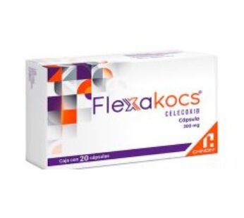 Flexakocs 200 mg Celecoxib 20 ud Cápsulas