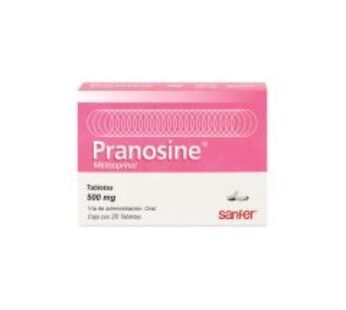 Pranosine 500 mg Metisoprinol 20 ud Tabletas