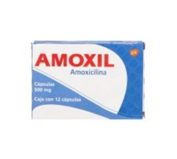 Amoxil 500 mg Amoxicilina 12 ud Cápsulas