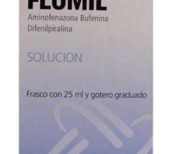 Flumil Aminofenazona Bufenina Difenilpiralina Solución 25 ml Gotas