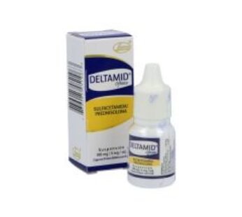 Deltamid 100 mg / 5 mg Prednisolona + Sulfacetamida 5 ml Gotas