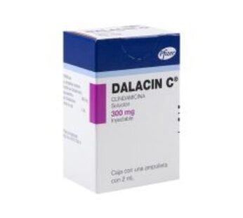 Dalacin C 300 mg Clindamicina/2 ml Solución Inyectable 1 Ampolleta
