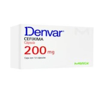 Denvar 200 mg Cefixima 12 ud Cápsulas