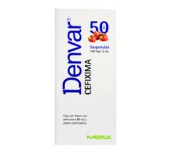 Denvar 100 mg / 5 ml Cefixima 50 ml Suspensión