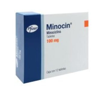 Minocin 100 mg Minociclina 12 ud Grageas