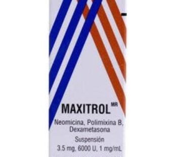 Maxitrol 3.5 gr Neomicina + Polimixina B 5 ml Suspensión